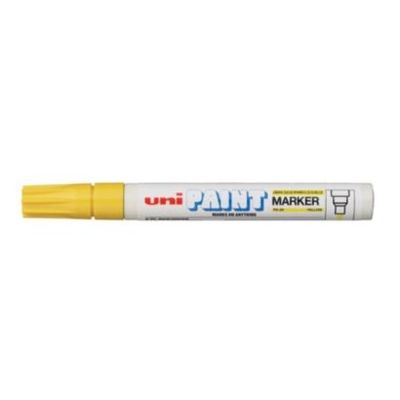 Posca - Feutre pinceau pointe souple - jaune