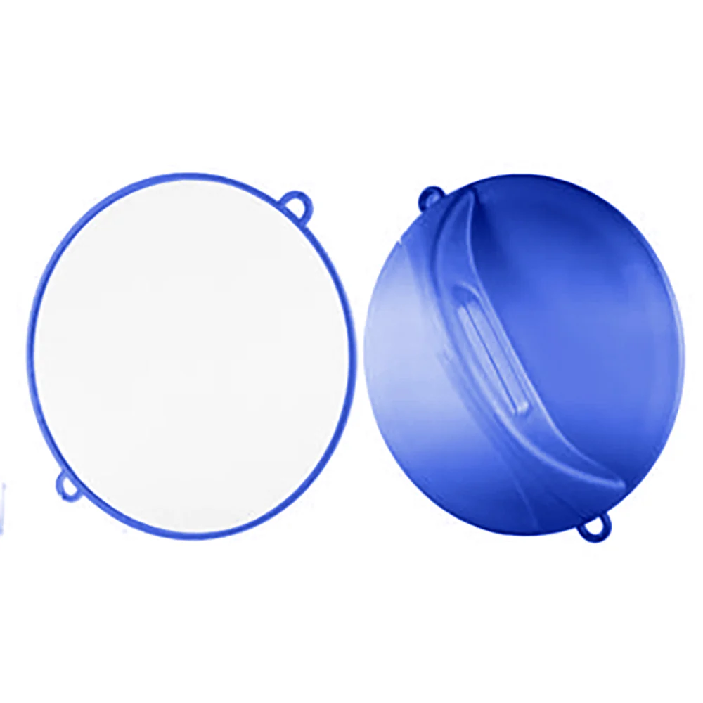 Miroir coiffure rond extra plat