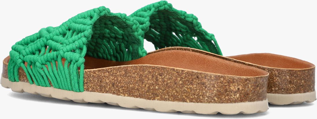 VERBENAS groene verbenas slippers raga knots
