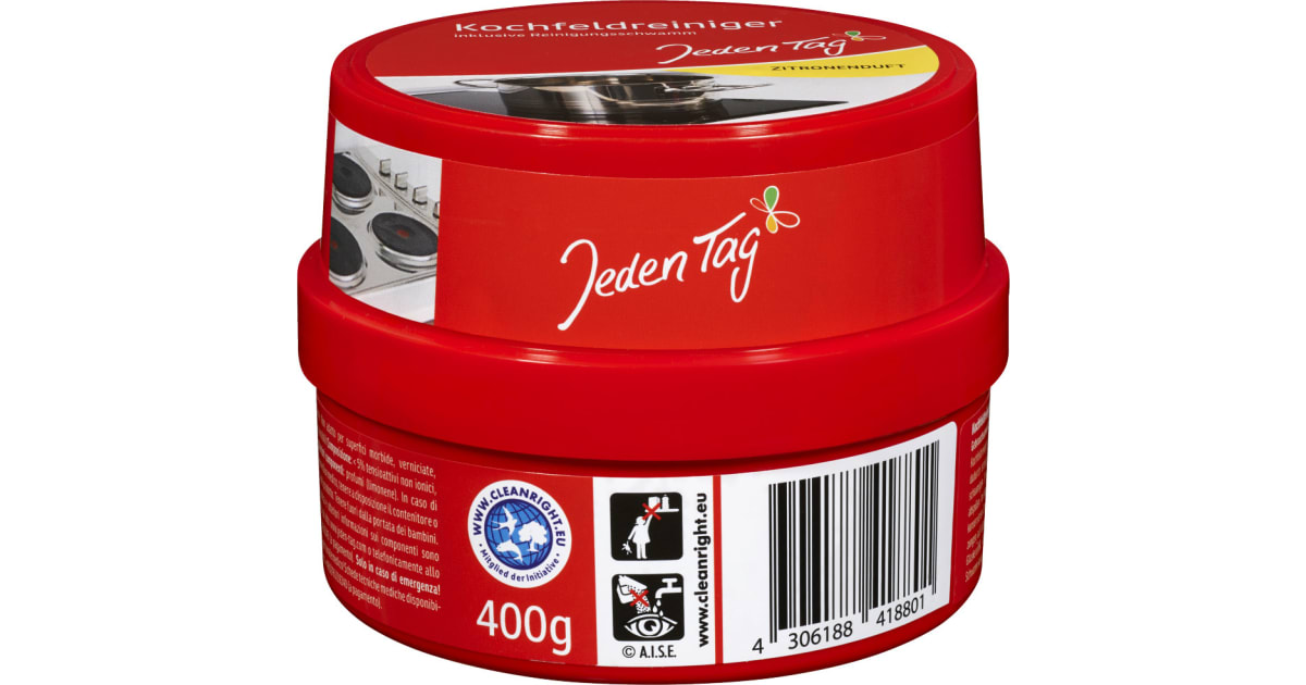 Jeden Tag Kochfeldreiniger Zitronenduft