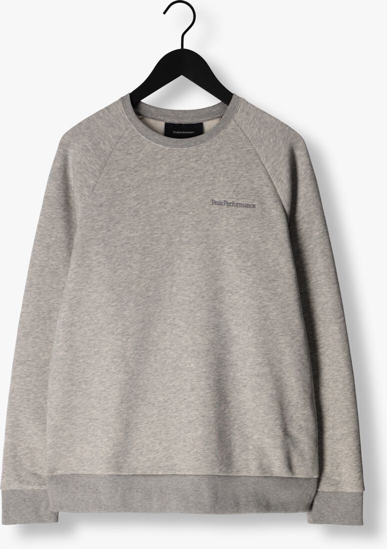 PEAK PERFORMANCE lichtblauwe peak performance sweater m original small logo crew