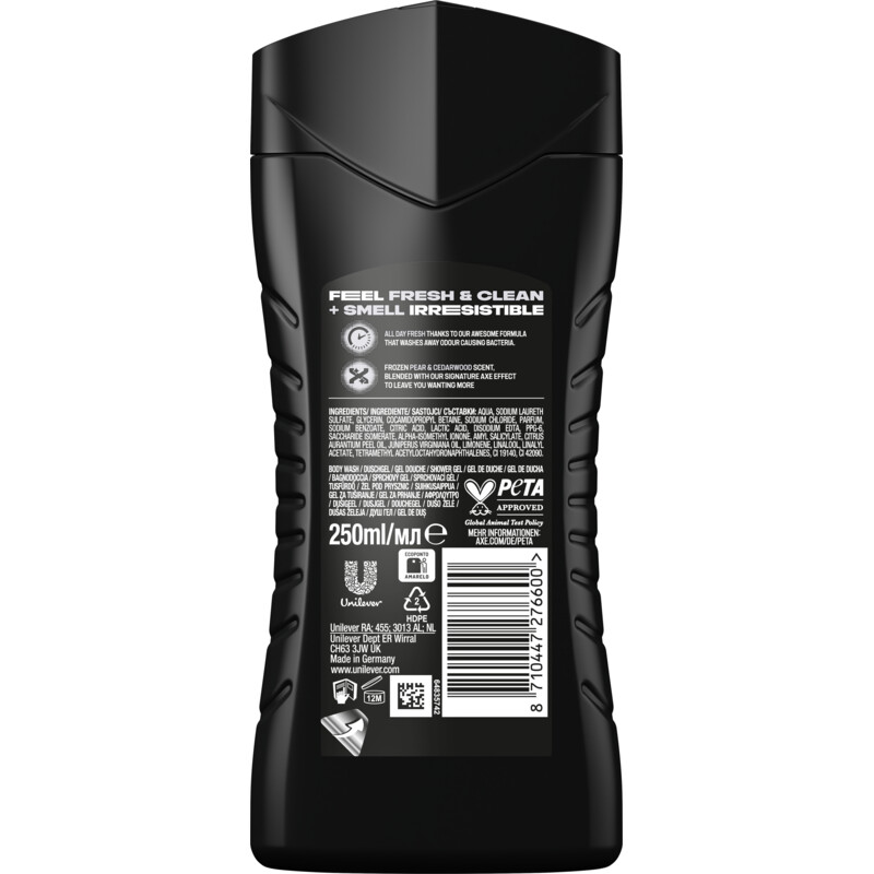 Axe Black showergel