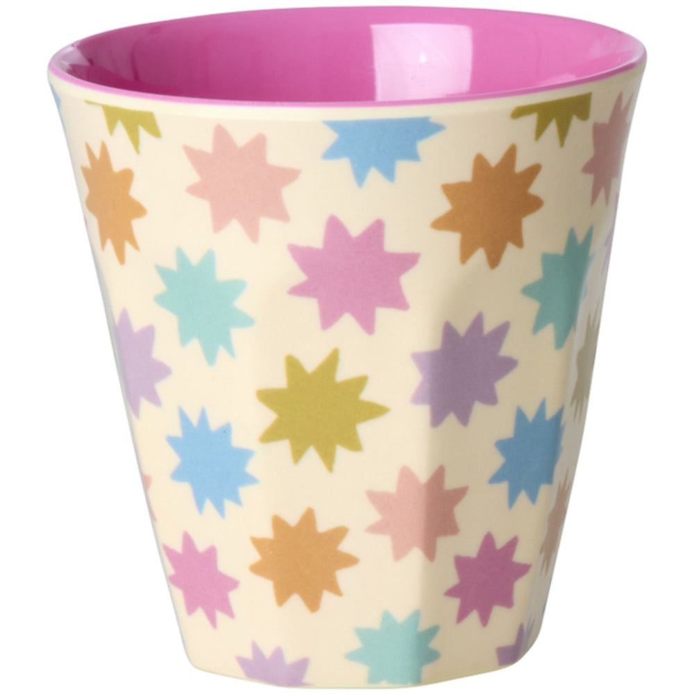 Køb Rice Fun Fair Print Pink Melamine Kopper Small 6 Pak