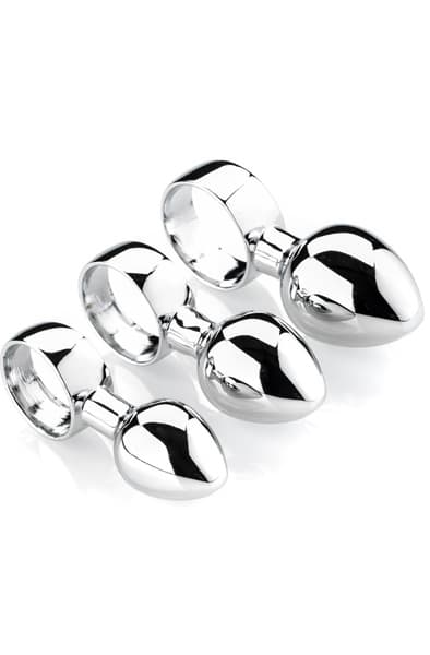 Zenn Set Of 3 Anal Finger Plugs Analplugg med draring
