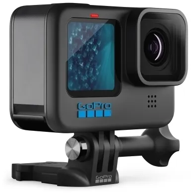 GoPro® | HERO11 Black - Action-kamera - 27 MP - 5.3K / 60 fps - 27 MP - trådløst netværk - undervands op til 10 m - sort