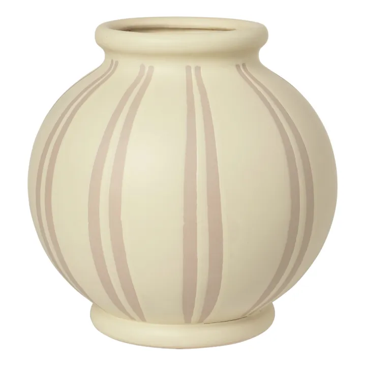 Broste Copenhagen Vase Wilma en céramique | Sable