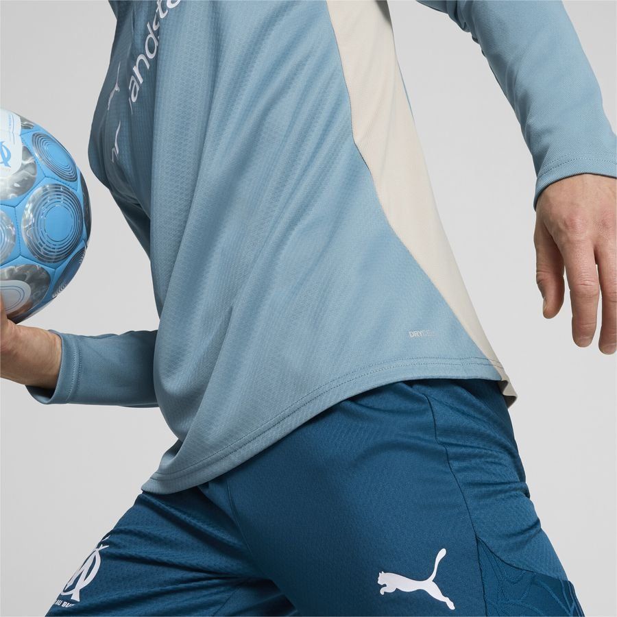 Puma Haut d’entraînement à 1/4 zip Olympique de Marseille Homme