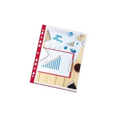 Viquel - Porte vues reliure mobile - 40 vues - A4 - rouge