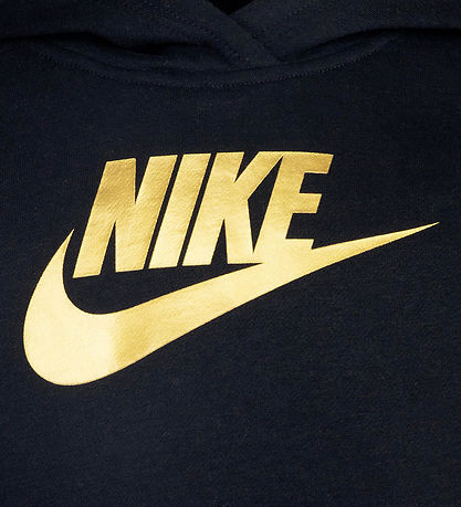Nike H?ttetr?je - Blåck/Metallic Gold