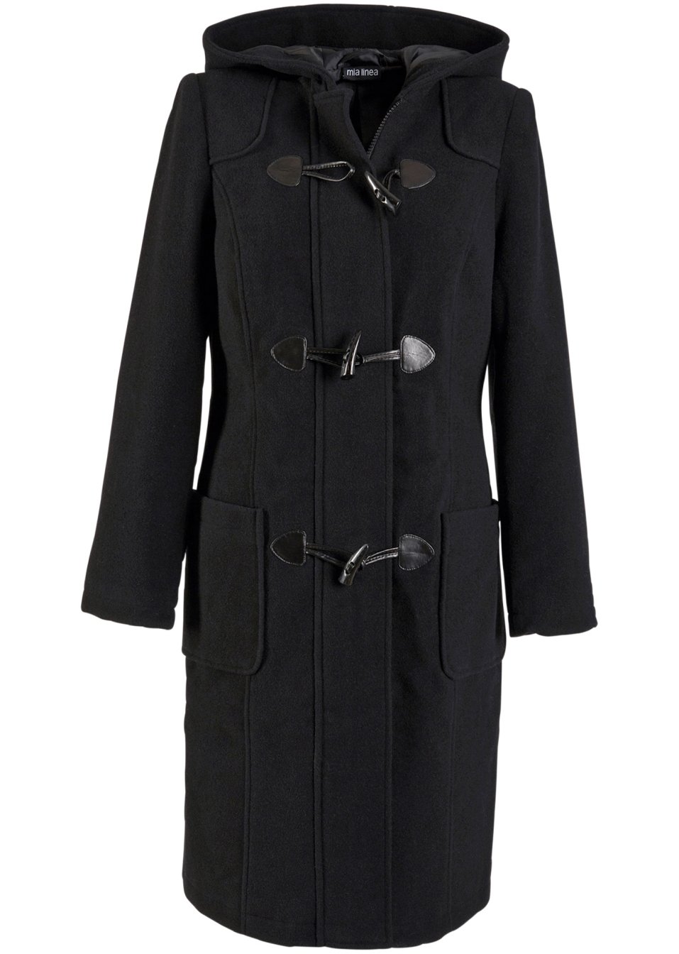 Manteau duffle-coat en laine