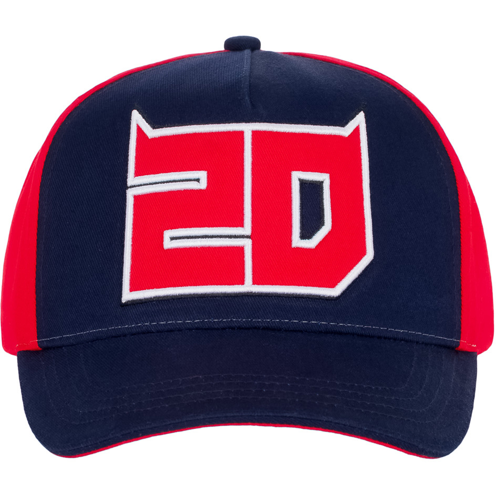 Fabio Quartararo - Casquette baseball 20 Bleu / Rouge