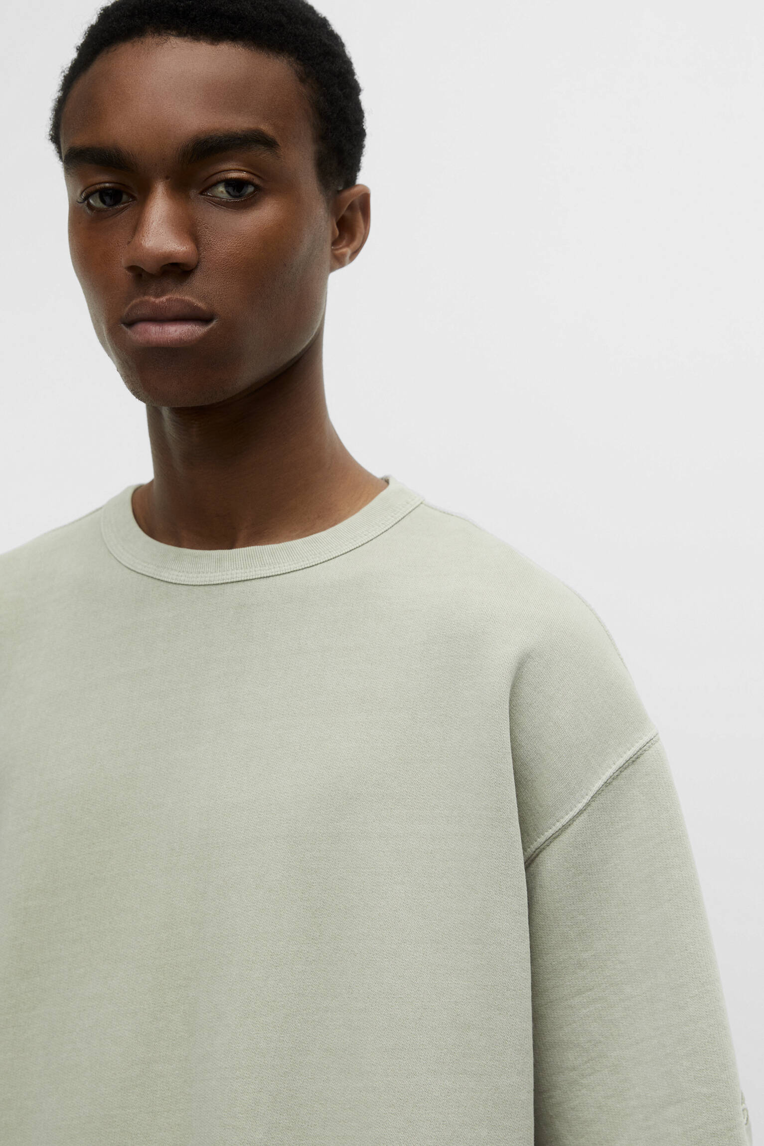 CAMISETA DE LÃ - MENTA