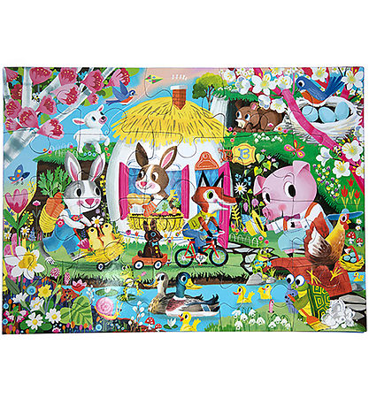 Eeboo Puslespil - 20 Brikker - 28x38 cm - For?r