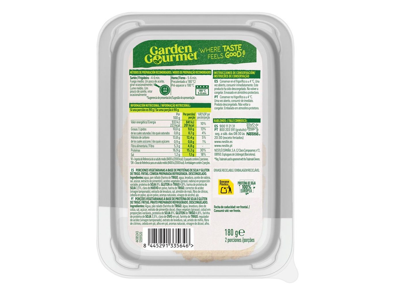 REFEIÇÃO GARDEN GOURMET 4X180G