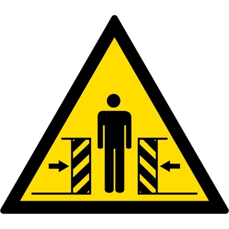 Signalétique de danger - Pictogramme Ecrasement - W019 - ISO 7010