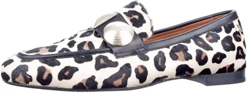 Babouche beige luipaard G-Lulu-59 - maat 44 instapper beige luipaard - maat 44 Calandschoen