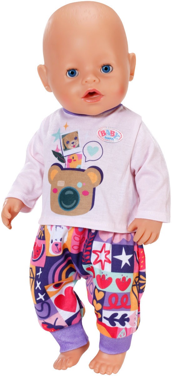 Baby Born Puppenkleidung »Neugeborenen Outfit« mit Kleiderbügel