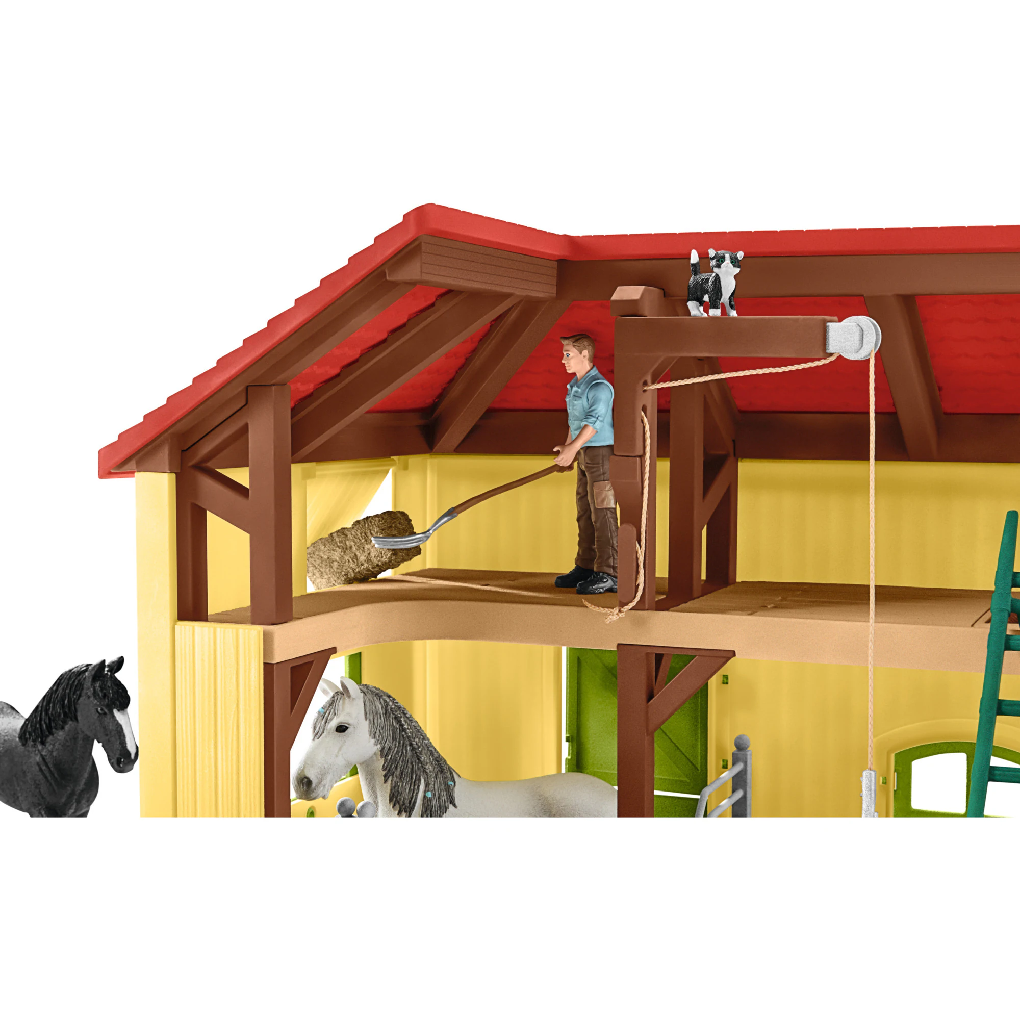 Schleich Spielfigur Farm World Pferdestall