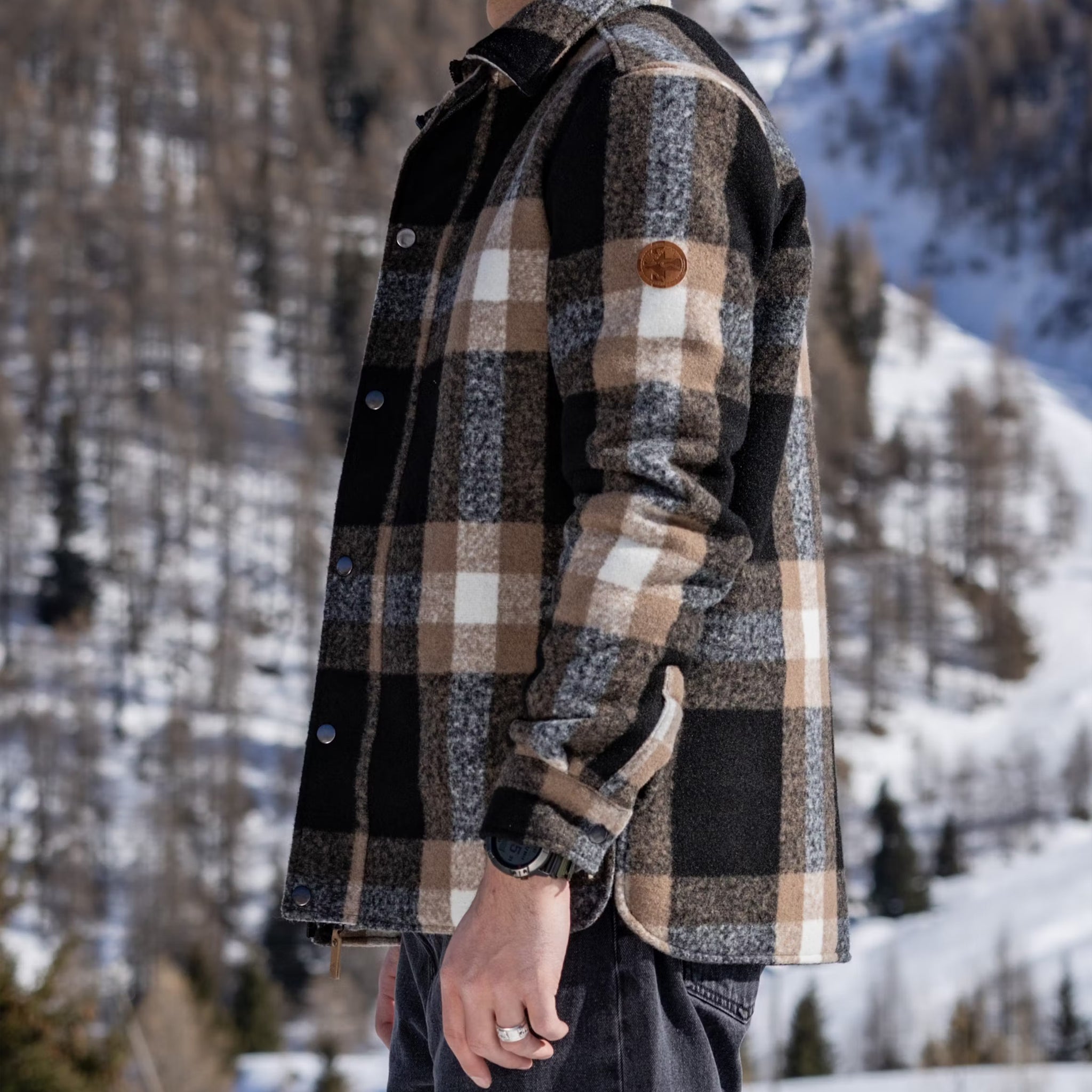 Frauen Jacke Jessie Karo Cartouche