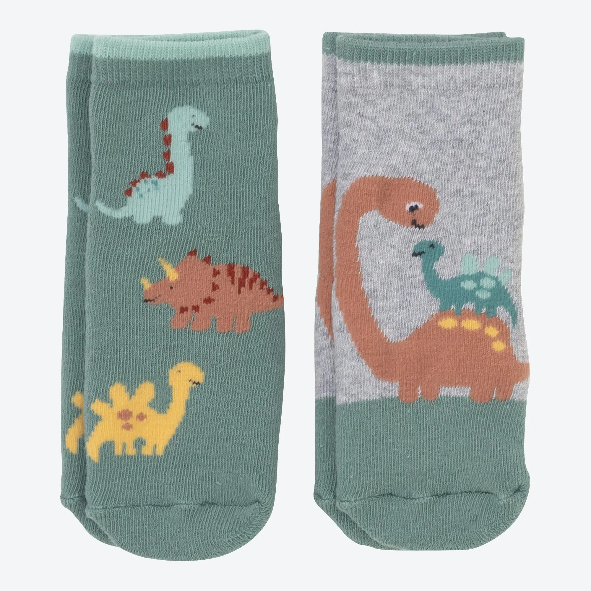 Jungen-Antirutsch-Socken, 2er-Pack