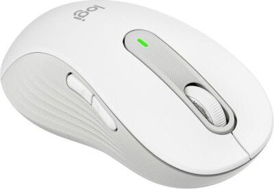 Logitech Signature M650 - Trådløs Mus - Venstrehåndet - Hvid