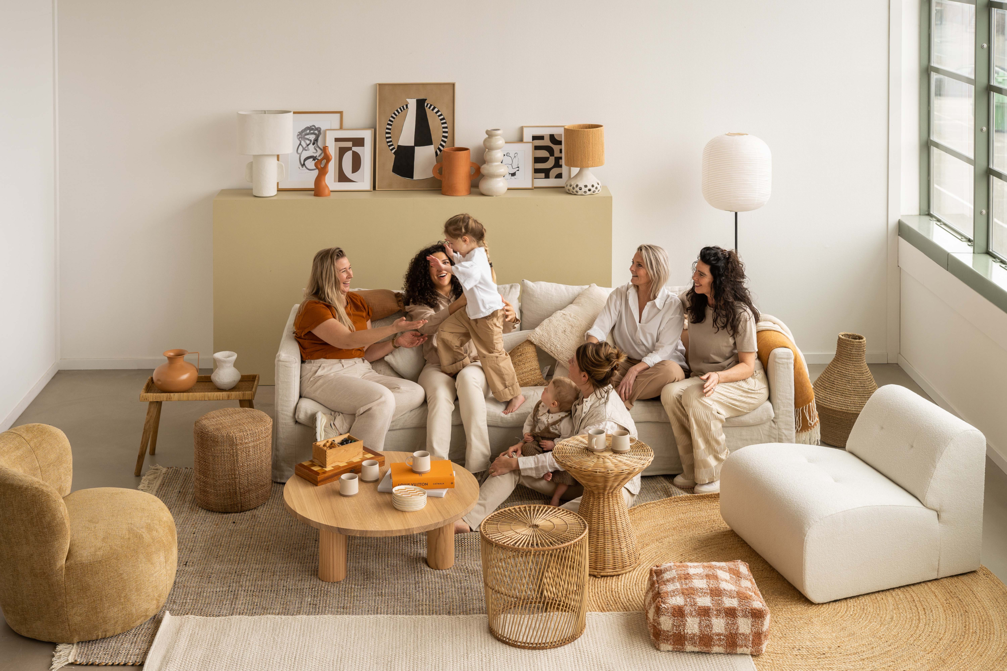 Fauteuil Farrell mustard