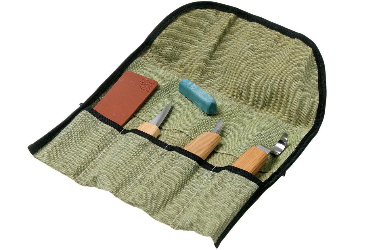 BeaverCraft Upgraded Spoon Carving Set S17 houtsnijset