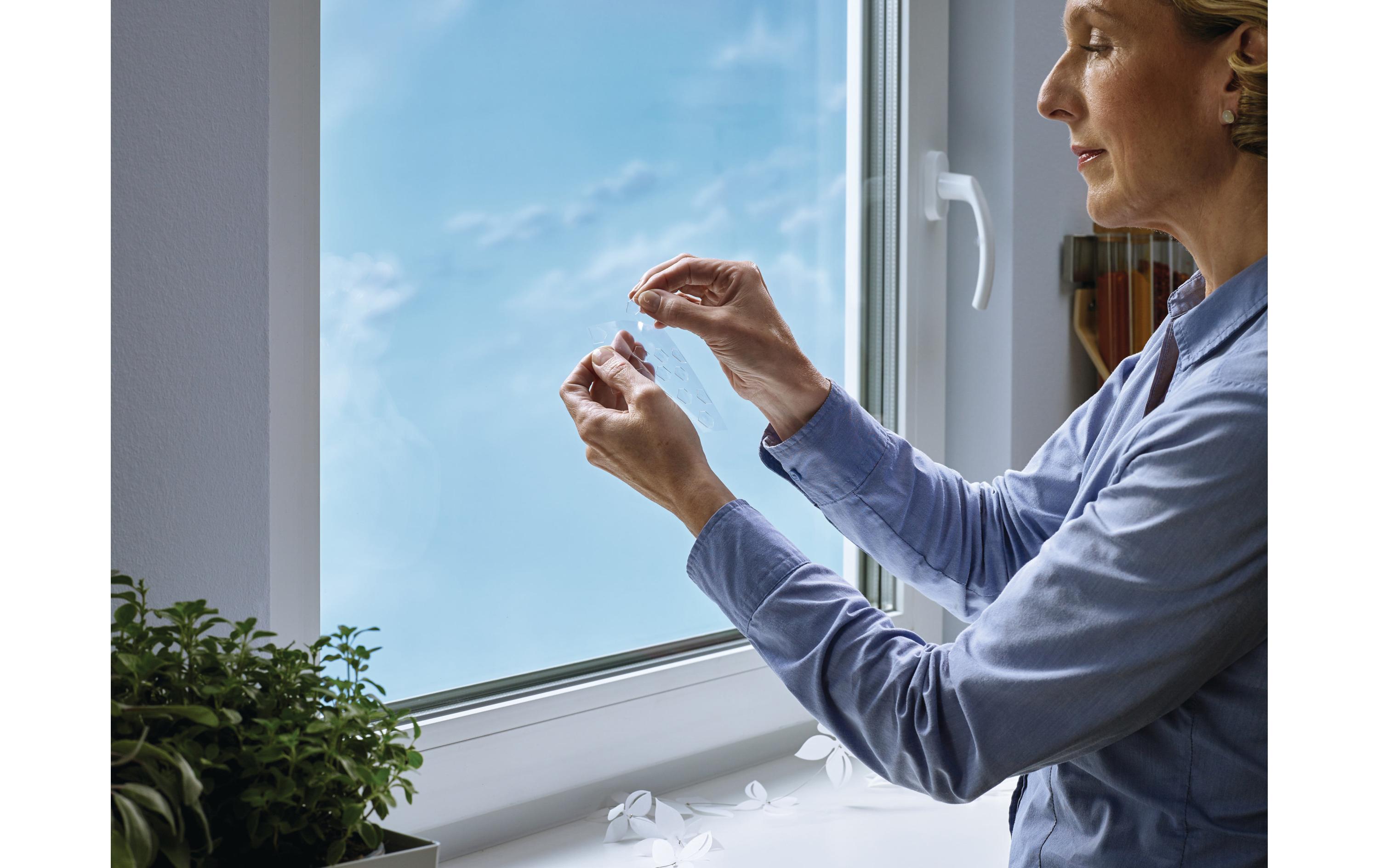 Doppelseitige Klebepads für transparente Flächen60 Stück