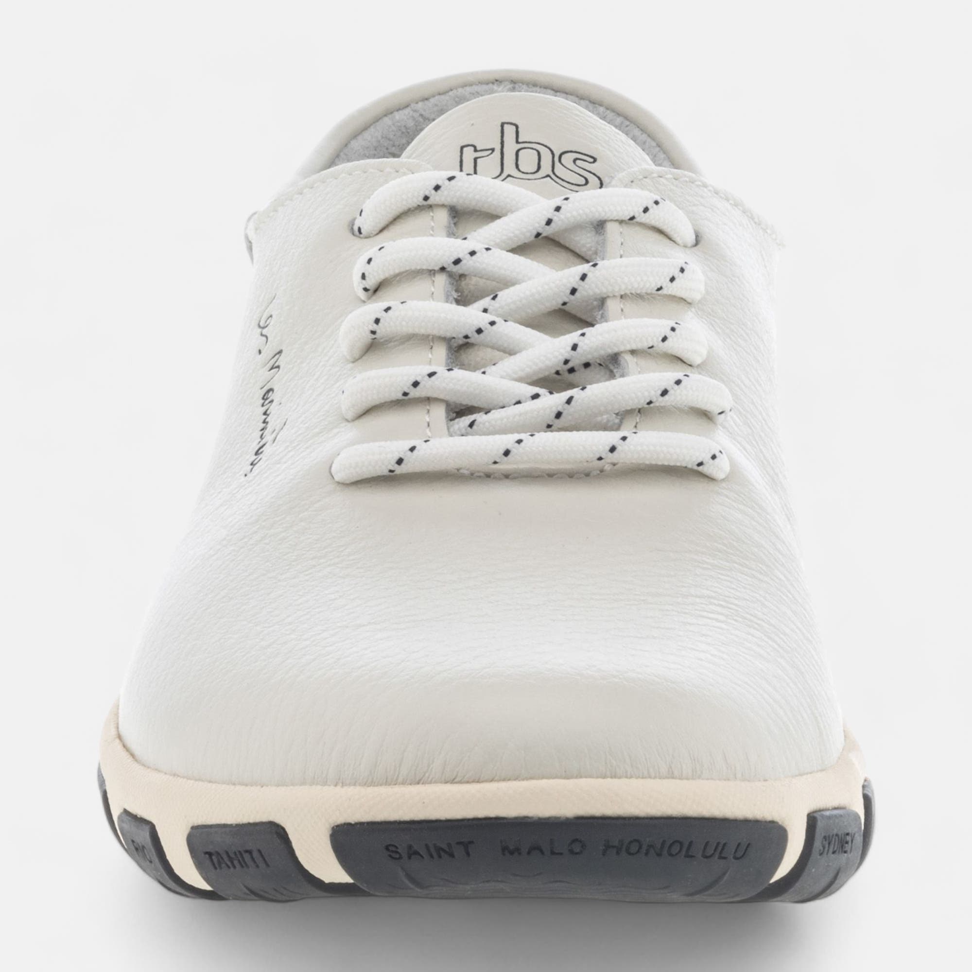 Baskets basses Femme en cuir blanc