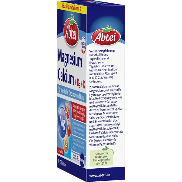 Magnesium Calcium + D3  + K Tabletten