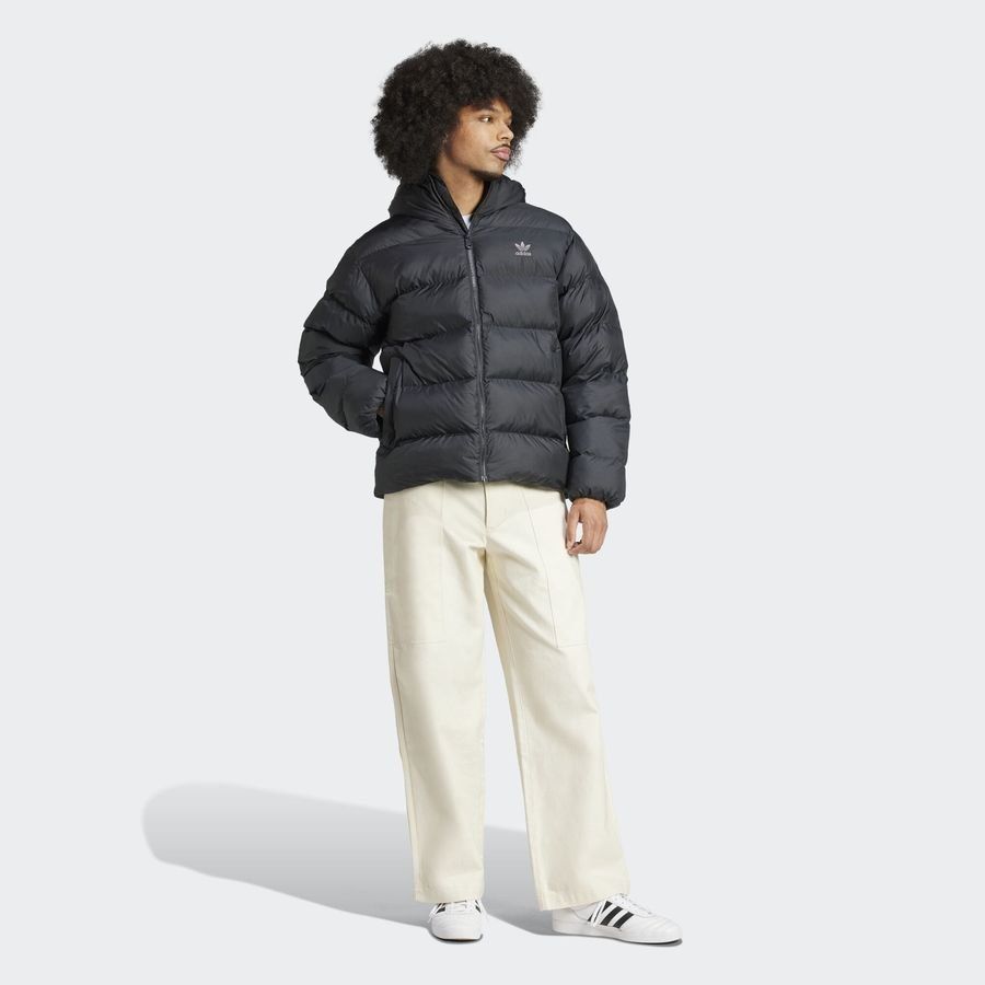 Adidas Original Doudoune à capuche ton sur ton