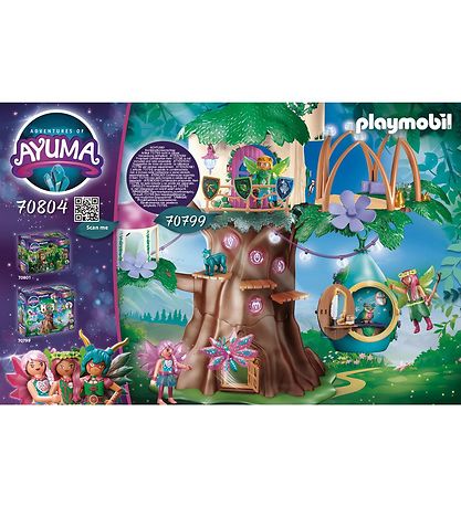 Playmobil Ayuma - Dr?beformet Hus - 70804 - 54 Dele