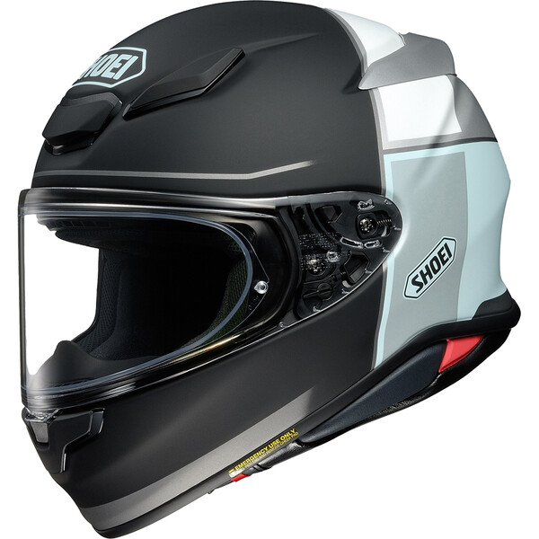 Shoei - Casque NXR2 Yonder TC-2 / Noir / Blanc / Bleu / Gris / Mat