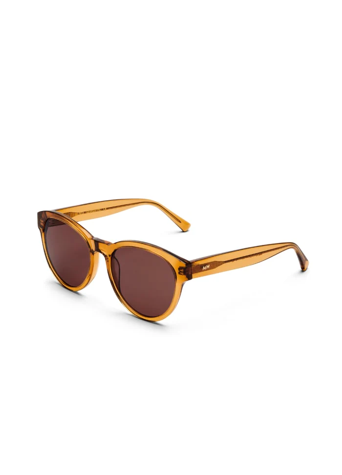 MessyWeekend  Rita solbrille - Coffe Brown