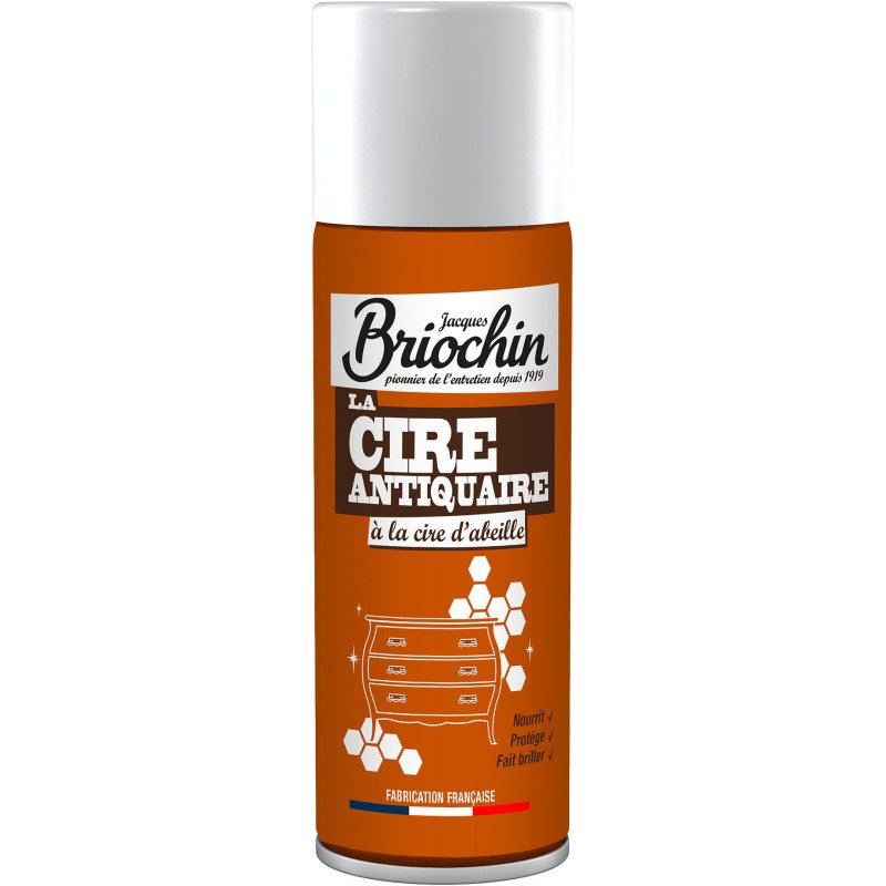 Cire antiquaire traditionnelle Briochin - Aérosol 400 ml