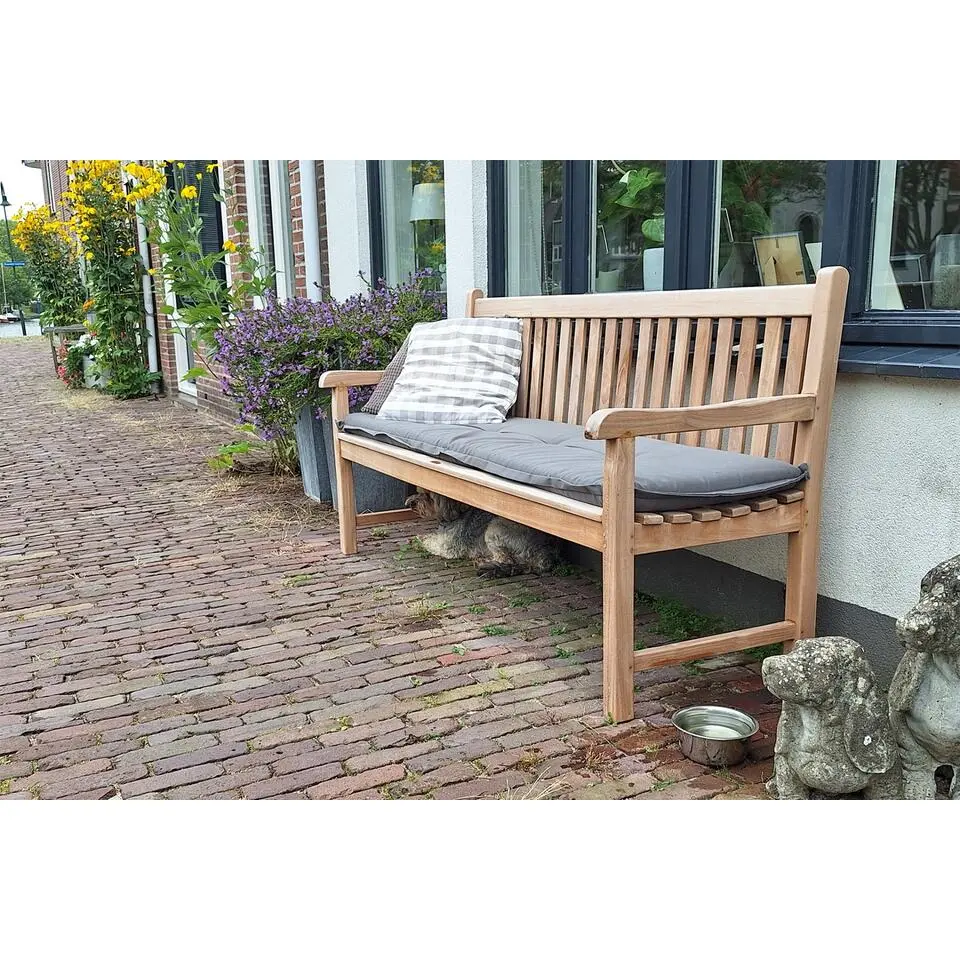VDG Teak houten tuinbank Bison - 180 cm