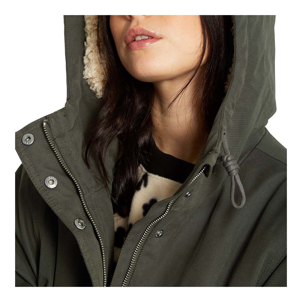 Volcom LESS IS MORE 5K - Parka Femme rinsed black