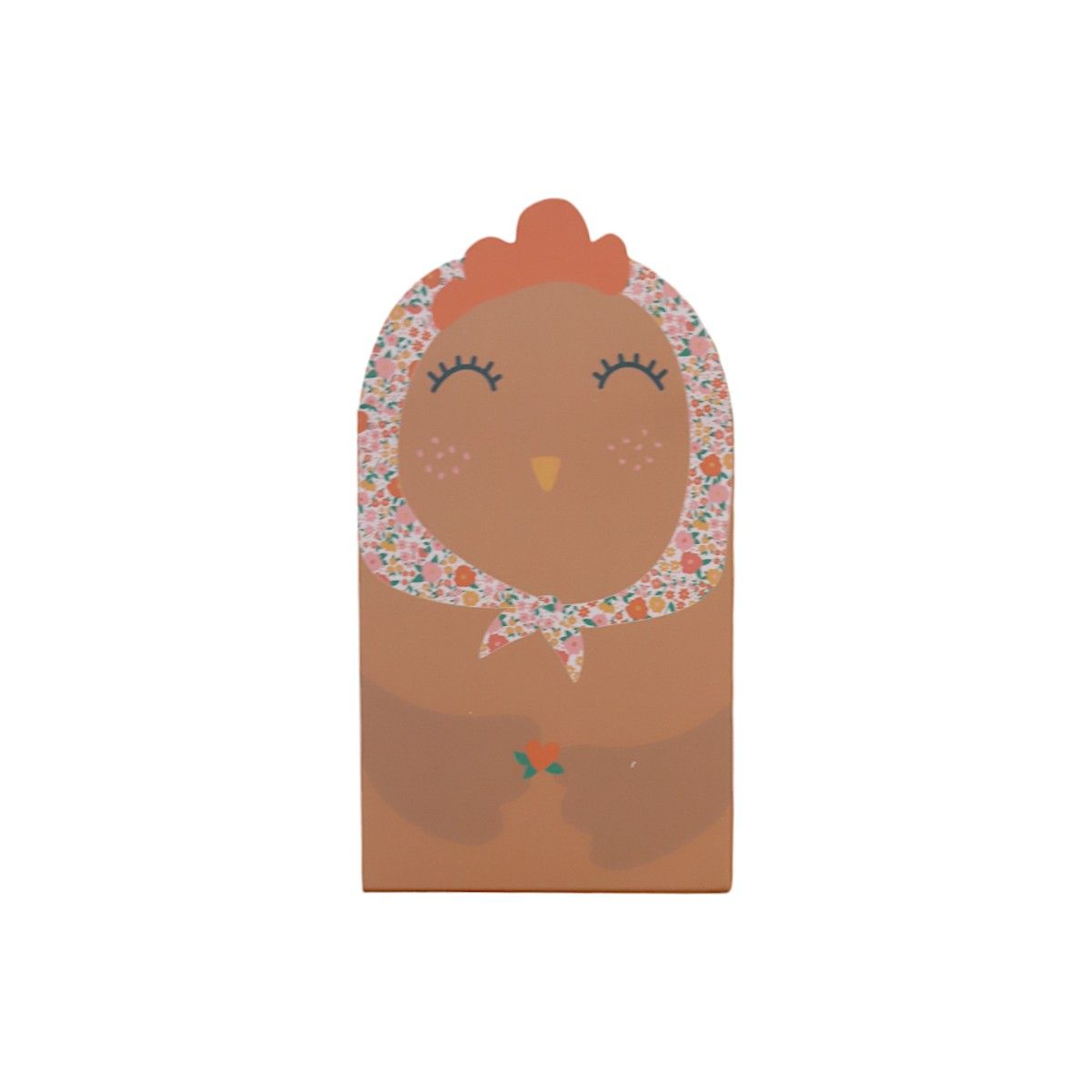 Chaussettes poules 0-6 mois - La petite poule rousse Roodoudou