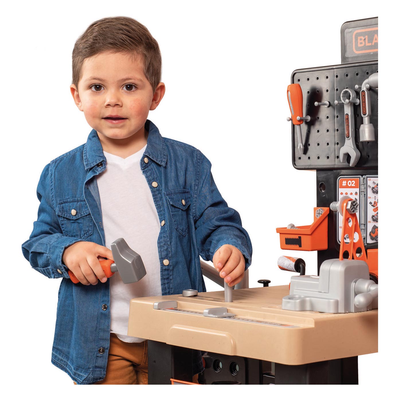 Smoby Black & Decker Mega Center, 100dlg.