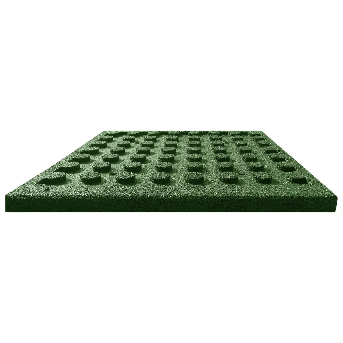 vidaXL Carreaux de protection antichoc - Vert