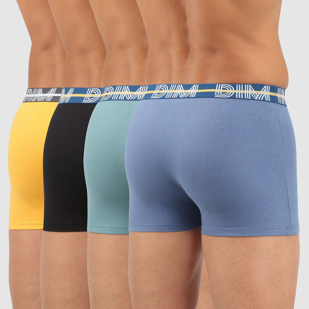DIM<br>Conjunto de 4 cuecas boxer Powerful