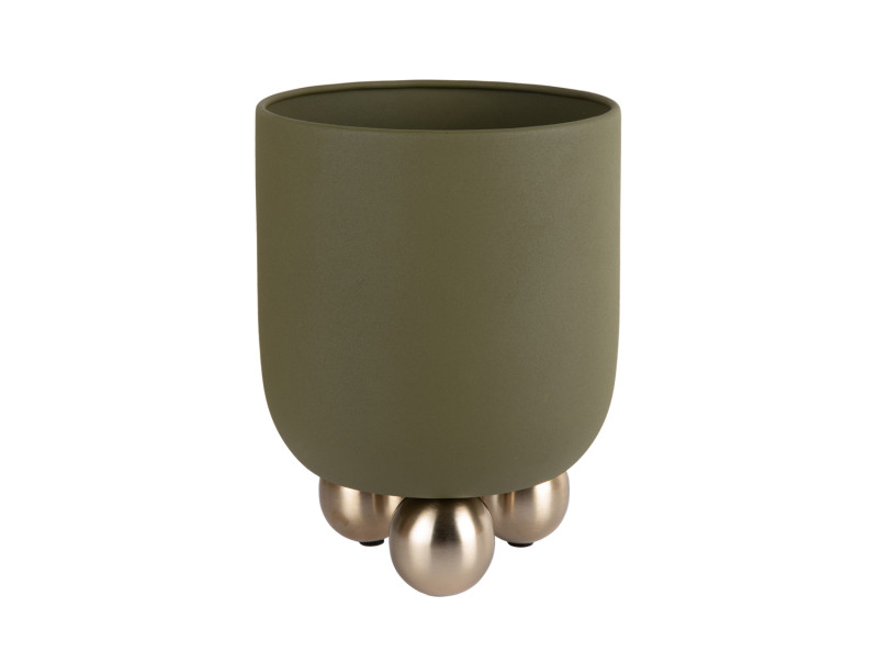Plant Pot Estilo Large PT4372GR Luxury green