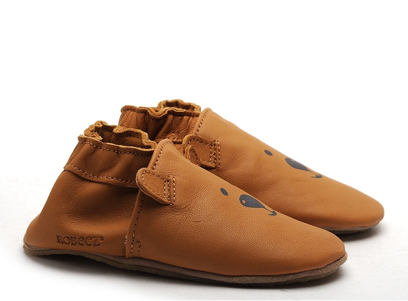 Robeez chaussons bebe sweety bear crp marron