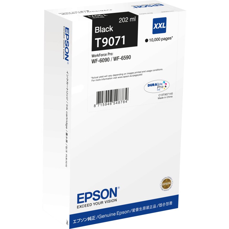 Cartouche d'encre Epson T9071 noir