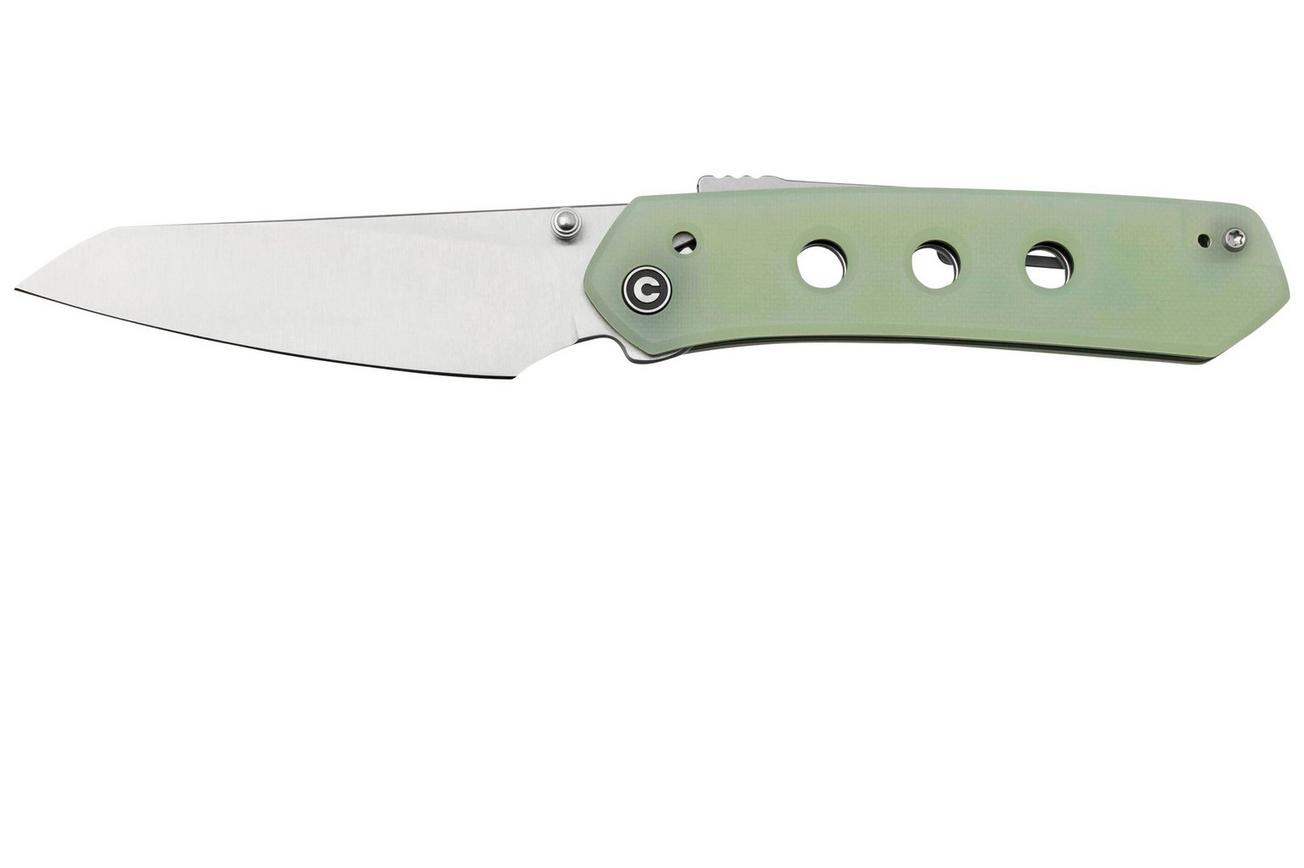 Civivi Vision FG C22036-2 Natural G10, Satin Nitro-V Blade, zakmes, Snecx Tan design