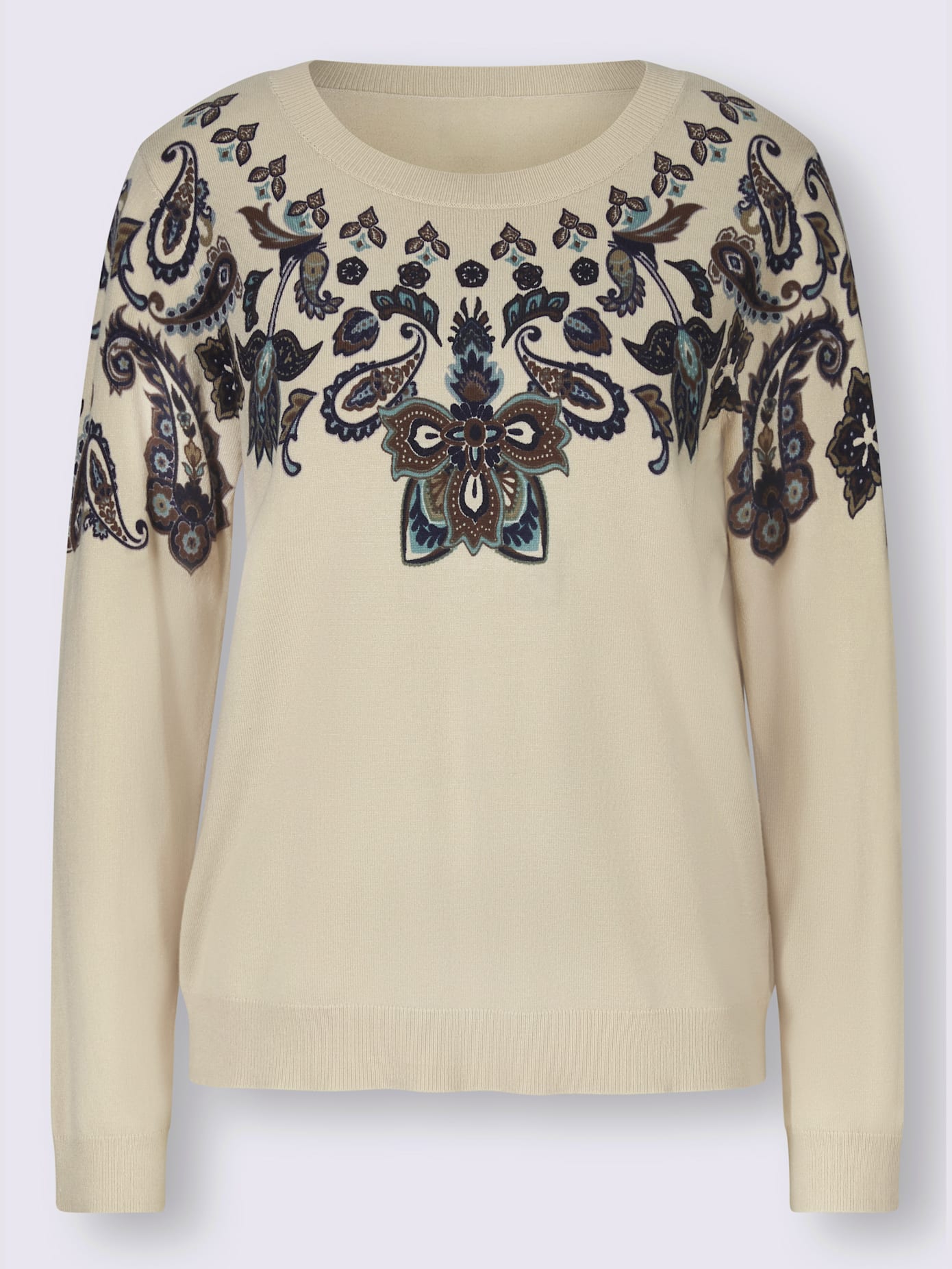 Pull imprimé joli imprimé
