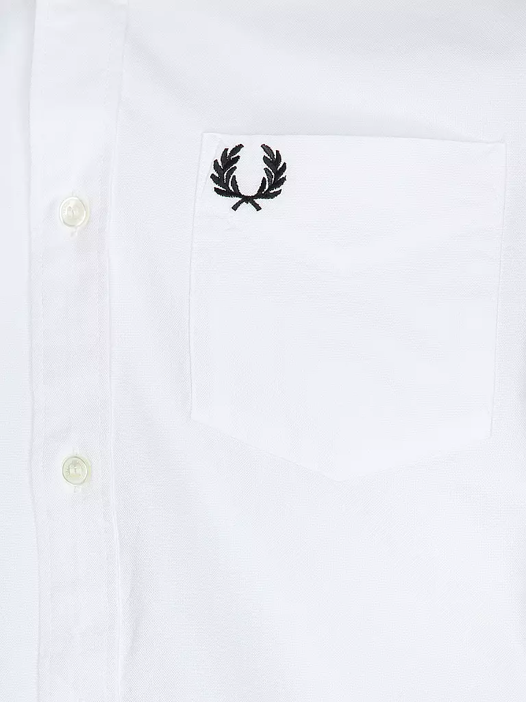 FRED PERRY Hemd weiss