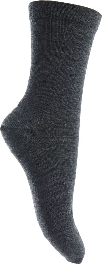 mpKids ANKLE PLAIN WOOL/COTTON Grå
