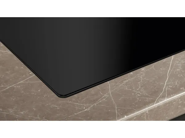 Siemens ED611BGA7, Sort, Indbygget, 60 cm, Zone induktionskogeplade, Glas, 4 zone(s)