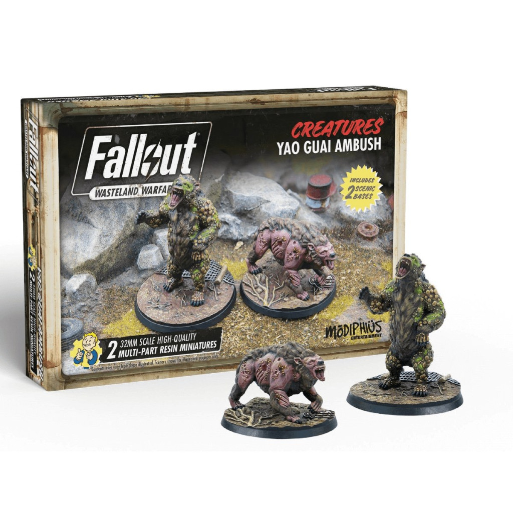 Fallout: Wasteland Warfare - Créatures : Yao Guai Ambush